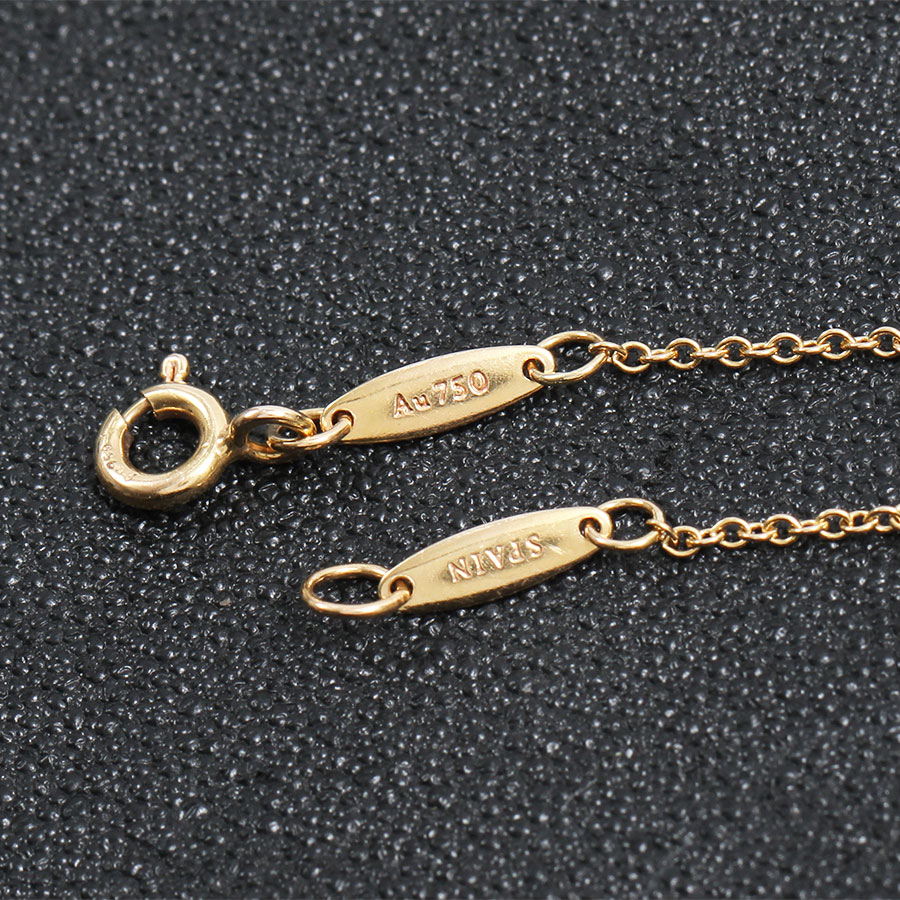 ティファニー バイザヤード ブレスレット Au750 K18 TIFFANY&Co. ティファニー ブレスレット バイザヤード エルサ