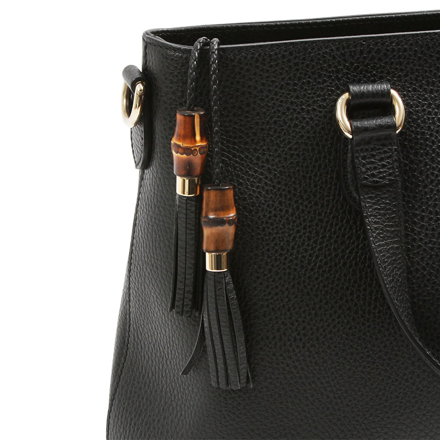 GUCCI (グッチ) 449642 グッチ GUCCI バンブー タッセル トート 